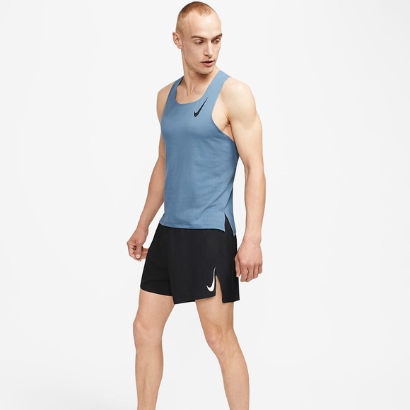 NIKE Mens Aeroswift running shorts - Picture 2 of 15